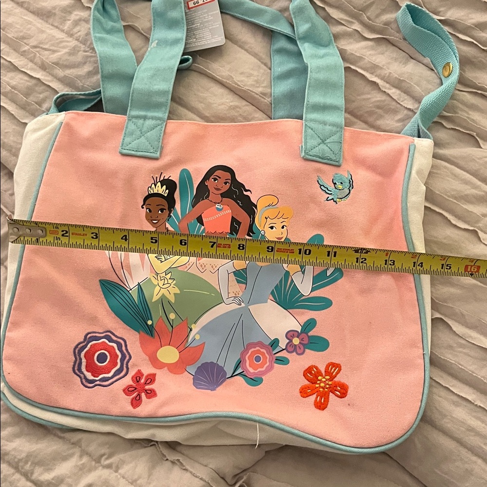 Disney Princess Tote bag with Moana Cinderella and Tiana - Picture 5 of 8